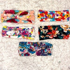 Baby/Toddler floral headbands, one size fits all.